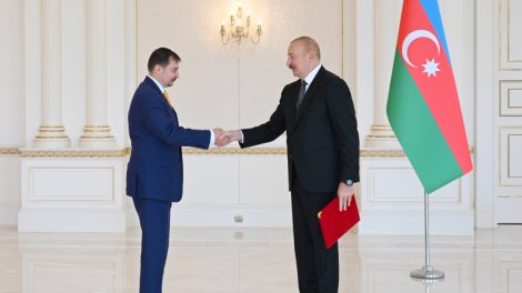 Prezident yeni təyin olunmuş rezident əlaqələndiricisini qəbul etdi - FOTO