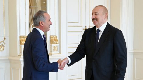 İlham Əliyev ATƏT Parlament Assambleyasının prezidentini qəbul etdi - FOTO
