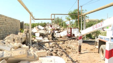 Bakıda 200-dən çox ev plana düşdü: Kompensasiya ödəniləcək - VİDEO