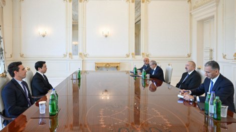 Prezident Çin və İtaliya şirkətlərinin rəhbər şəxslərini qəbul etdi - FOTO