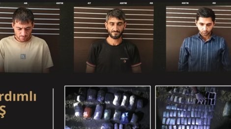 Keçmiş məhkumkar külli miqdarda natkotiklə tutuldular