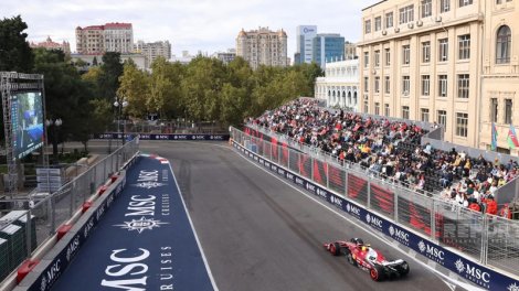 Formula 1: Corc Rassell ilk dəfə Azərbaycan Qran-prisinin qalibi oldu