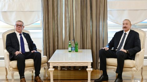 Prezident BMT-nin Terrorçuluqla Mübarizə İdarəsinin nümayəndəsi Aleksandr Zuyevi qəbul etdi