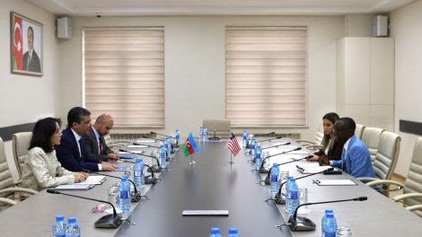 Media və Yayım Şurasında Liberiyanın informasiya nazirinin müavini ilə görüş keçirilib