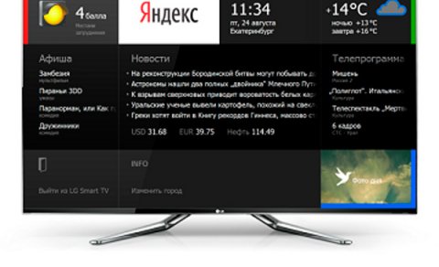 “Ağıllı” televizorlar üçün “Yandex” platforması təqdim edilib