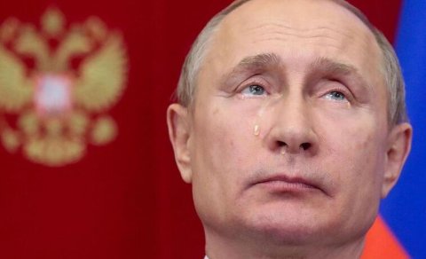 Putini göz yaşlarına boğan tablo (FOTO)