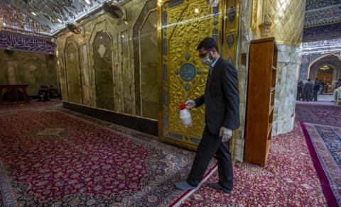 İranda ziyarətgahlar açıldı
