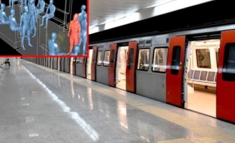 Virus metroda necə yayılır? (FOTO)