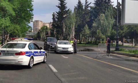 BDYPİ: Yollarda karantin qaydalarını pozan sürücülər saxlanıldı (FOTO/VİDEO)