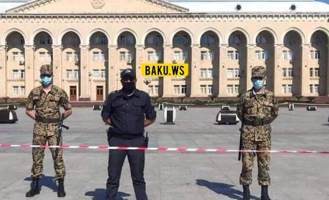 Gəncədə son vəziyyət - Boş küçələr, bağlı mağazalar - FOTO