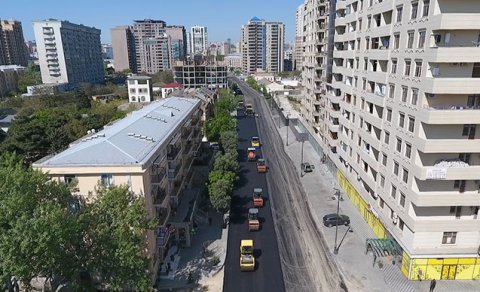 Bakıda yeni yol qovşağı yaradılır -  Bu küçədə (FOTO)