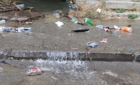 Bakıda su xəttində qəza: Bir neçə bina susuz qaldı (FOTO)