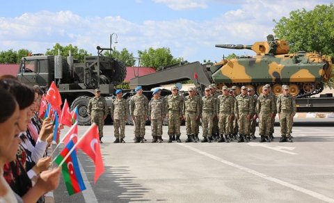 Türk ordusu Naxçıvanda – Qürurlandıran görüntülər (VİDEO)