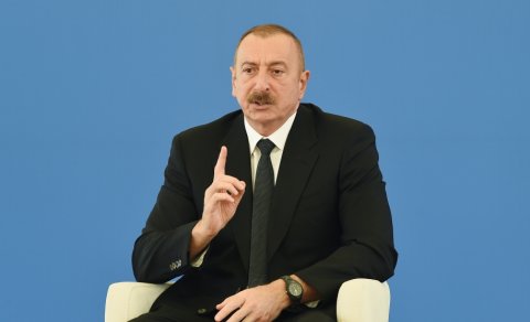 “İşğalçı dövlət olan Ermənistana qarşı sanksiyalar tətbiq olunmalıdır” - İlham Əliyev