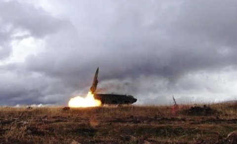Ermənistan “Toçka-U” taktiki raket kompleksini tətbiq etdi və... - FOTO
