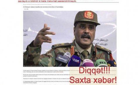 DİQQƏT! Düşmənin yaydığı saxta xəbərlərə inanmayın! - FOTO