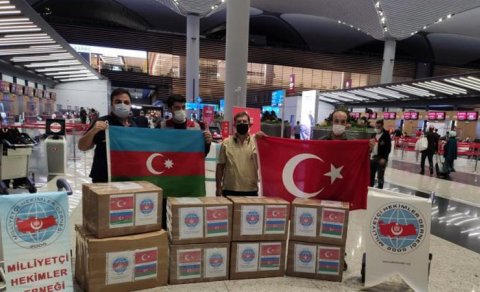 Türkiyədən qardaş dəstəyi: “Milliyetçi hekimler derneyi” tibbi yardım göndərdi