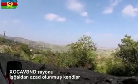 Xocavəndin işğaldan azad olunan kəndləri - VİDEO