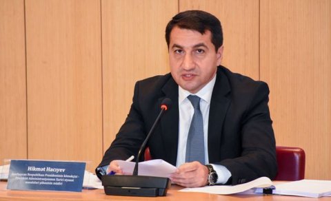 Hikmət Hacıyevdən Fransaya etiraz: “Şişi deyil, Şuşadır”