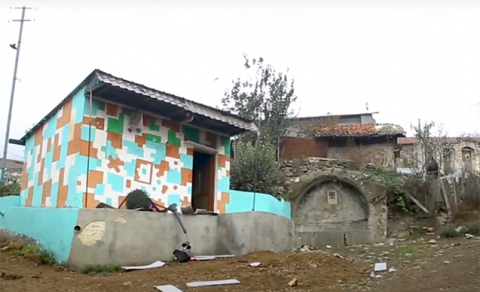 İşğaldan azad olunan Domi kəndinin görüntüləri - VİDEO