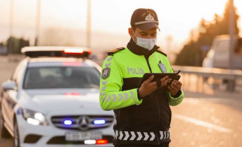 Yol Polisindən yağışlı hava ilə bağlı xəbərdarlıq - FOTO