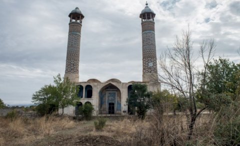 Ağdama yol çəkilir - FOTO