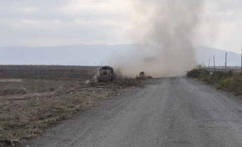 Ağdam yolu minalardan təmizlənir - FOTO