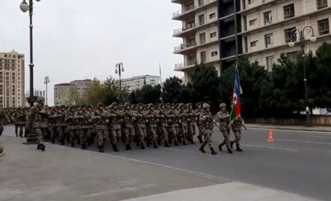 Hamının gözlədiyi Qələbə paradının hazırlıqlarından yeni görüntülər - VİDEO