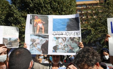 Ermənilərin daha bir çirkin yalanı ifşa olundu - FOTOFAKT