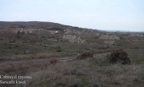 Cəbrayılın işğaldan azad edilmiş Sarıcalı kəndi - VİDEO