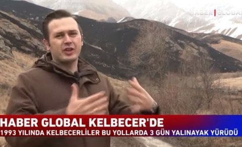 “Haber Global” Kəlbəcərdən reportaj hazırladı: Dəhşət günlərinin şahidi dağlar... — VİDEO