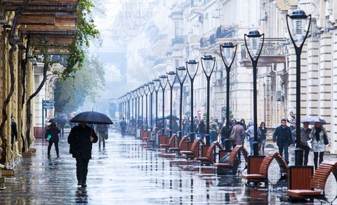 Sabah Bakıda sulu qar yağacaq