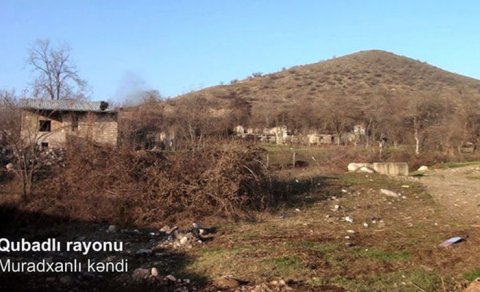 Qubadlının viran qalmış daha bir kəndindən görüntülər - VİDEO