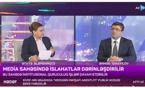 Agentlik rəhbəri media sahəsində həyata keçiriləcək islahatlardan danışdı - VİDEO