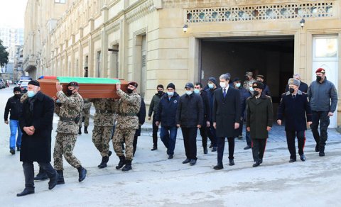 Müharibədə yaralanan DİN-in çavuşu bu gün şəhidlik zirvəsinə ucaldı