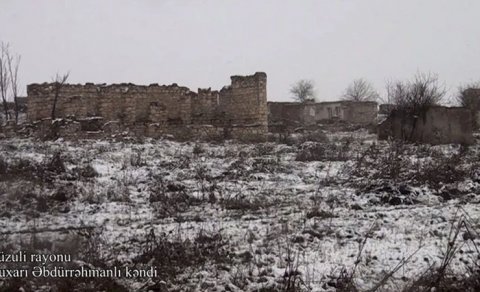 Füzulinin Yuxarı Əbdürrəhmanlı kəndi - FOTO/VİDEO