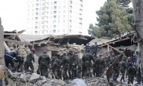 Xırdalandakı partlayışda dağıntılar altında qalan azyaşlının meyiti tapıldı