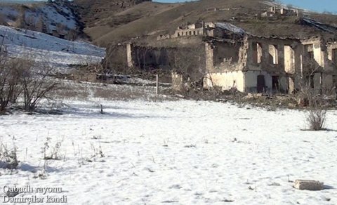 Qubadlı rayonunun Dəmirçilər kəndi FOTO/VİDEO