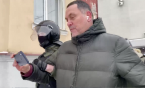 Tanınmış jurnalist Maksim Şevçenko da aksiyada saxlanıldı - VİDEO