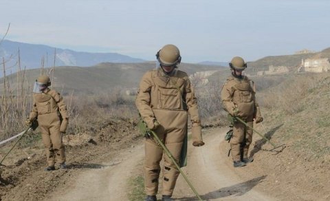 Ağdamın 5 kəndi minalardan tam təmizlənib
