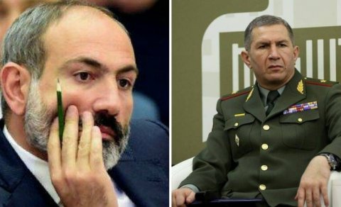 Baş Qərargah rəisi Paşinyanın tənqidinə söyüşlə cavab verdi