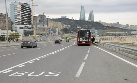 Avtobus zolaqlarına bu saatlarda girmək olmaz - Xəbərdarlıq