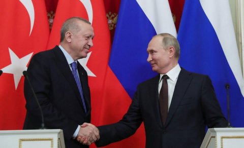 Ərdoğanla Putinlə Qarabağı müzakirə etdi