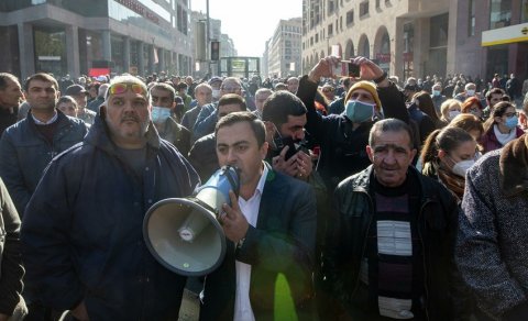 Onlar sabah Paşinyanın hökumət binasına girişini bloklayacaq