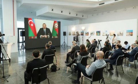 “Xocalı soyqırımı törədiləndə dünya susmuşdu” - İlham Əliyev