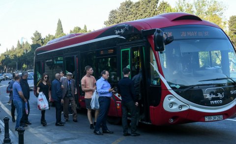 Bu marşrutun hərəkət sxemi müvəqqəti dəyişdirildi