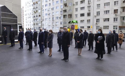 Prokurorluq işçilərinə 160 mənzilli bina tikilib