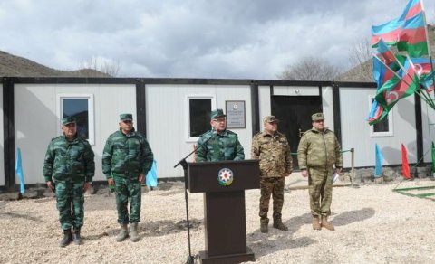 Azərbaycan Ermənistanla sərhədi möhkəmləndirir - Yeni hərbi hissə yaradıldı