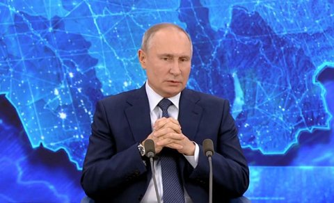 Putinin 2020-ci ildəki gəliri açıqlandı