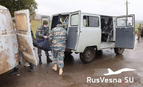 Daha bir erməni hərbçisinin meyiti Ermənistana verildi